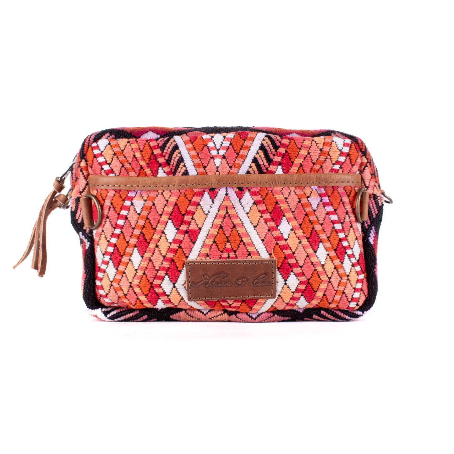 WANDER CROSSBODY SET - OOAK HUIPIL - FAWN - NO. 17911