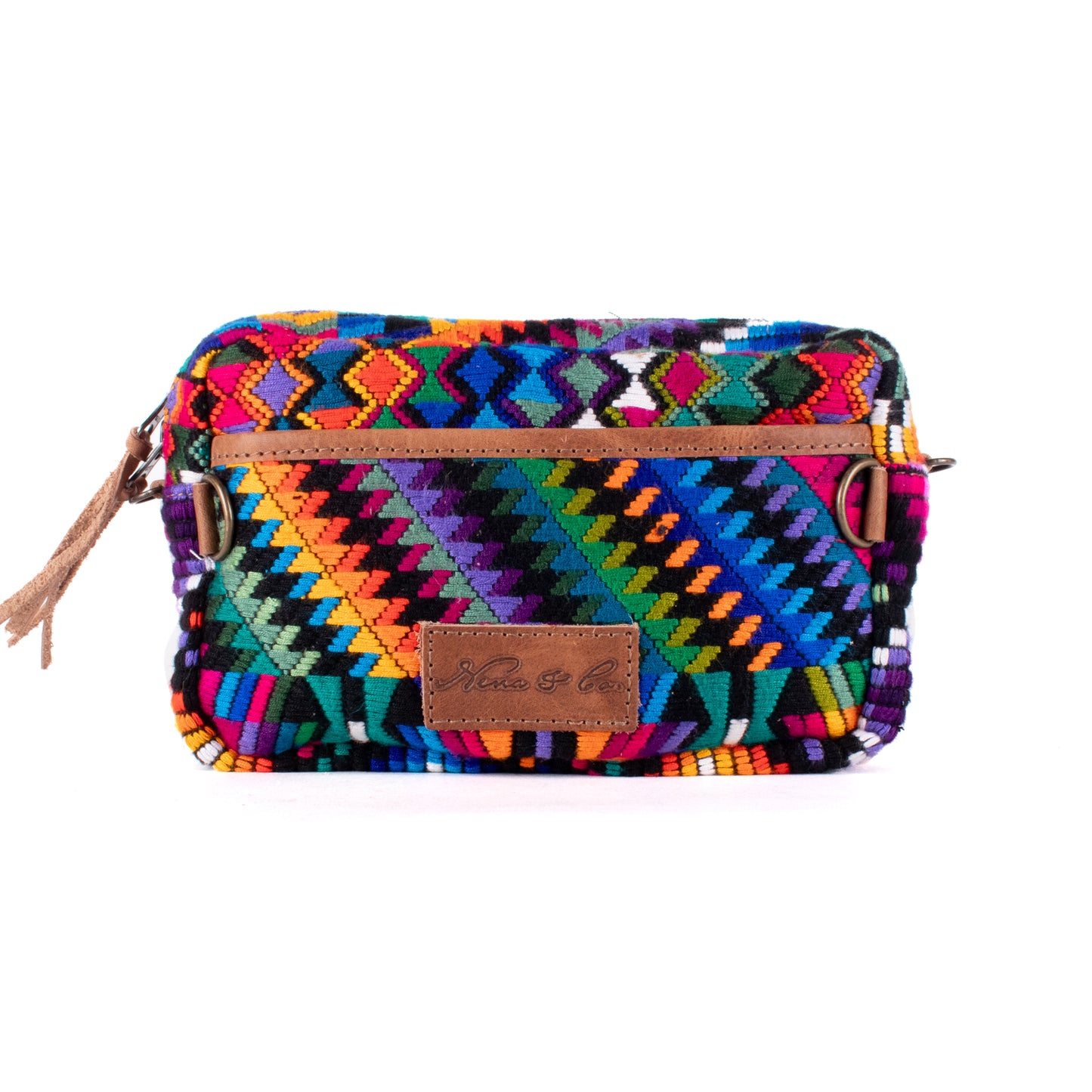 WANDER CROSSBODY SET - OOAK HUIPIL - FAWN - NO. 17912