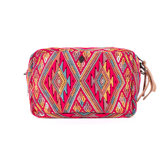 WANDER CROSSBODY SET - OOAK HUIPIL - FAWN - NO. 17913