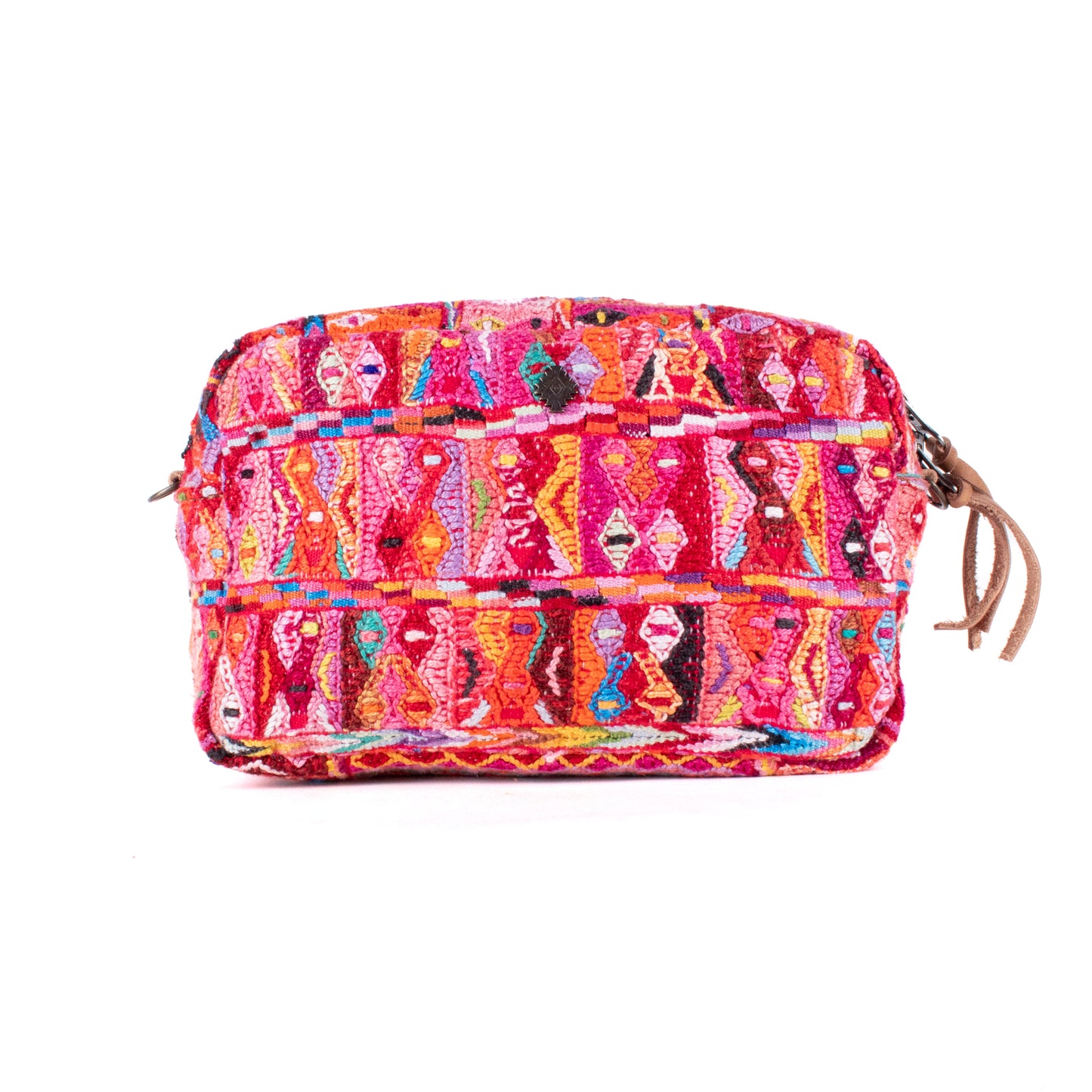 WANDER CROSSBODY SET - OOAK HUIPIL - FAWN - NO. 17915