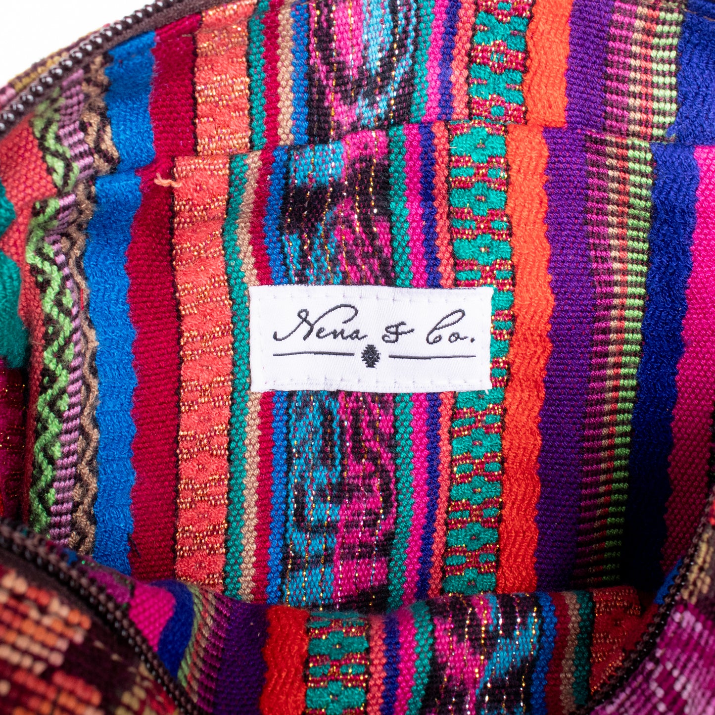 WANDER CROSSBODY SET - OOAK HUIPIL - FAWN - NO. 17916