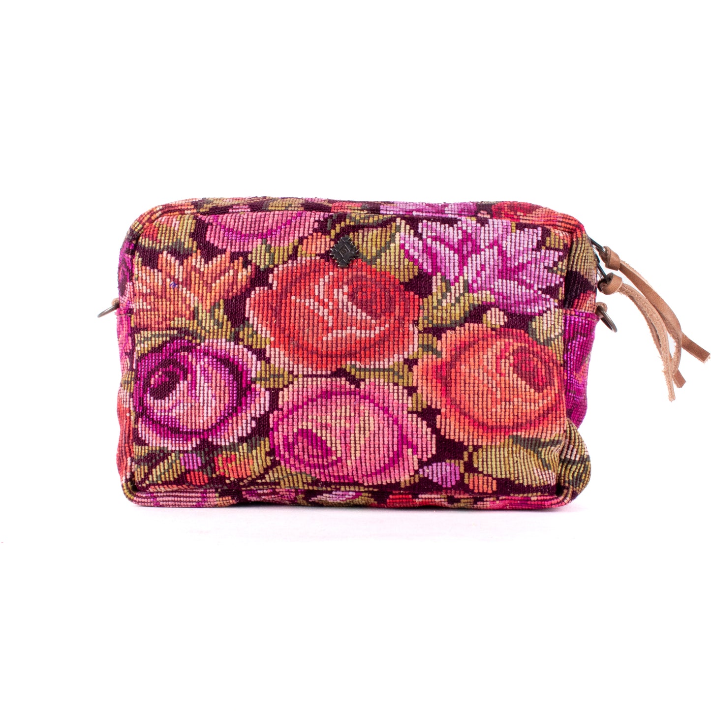 WANDER CROSSBODY SET - OOAK HUIPIL - FAWN - NO. 17916