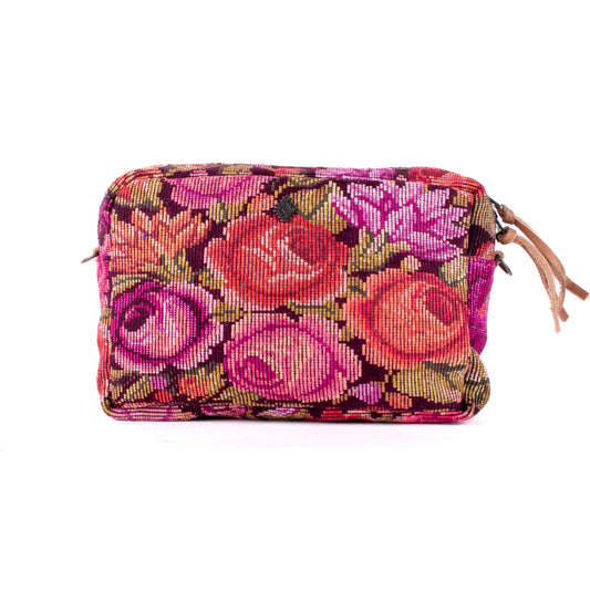 WANDER CROSSBODY SET - OOAK HUIPIL - FAWN - NO. 17916