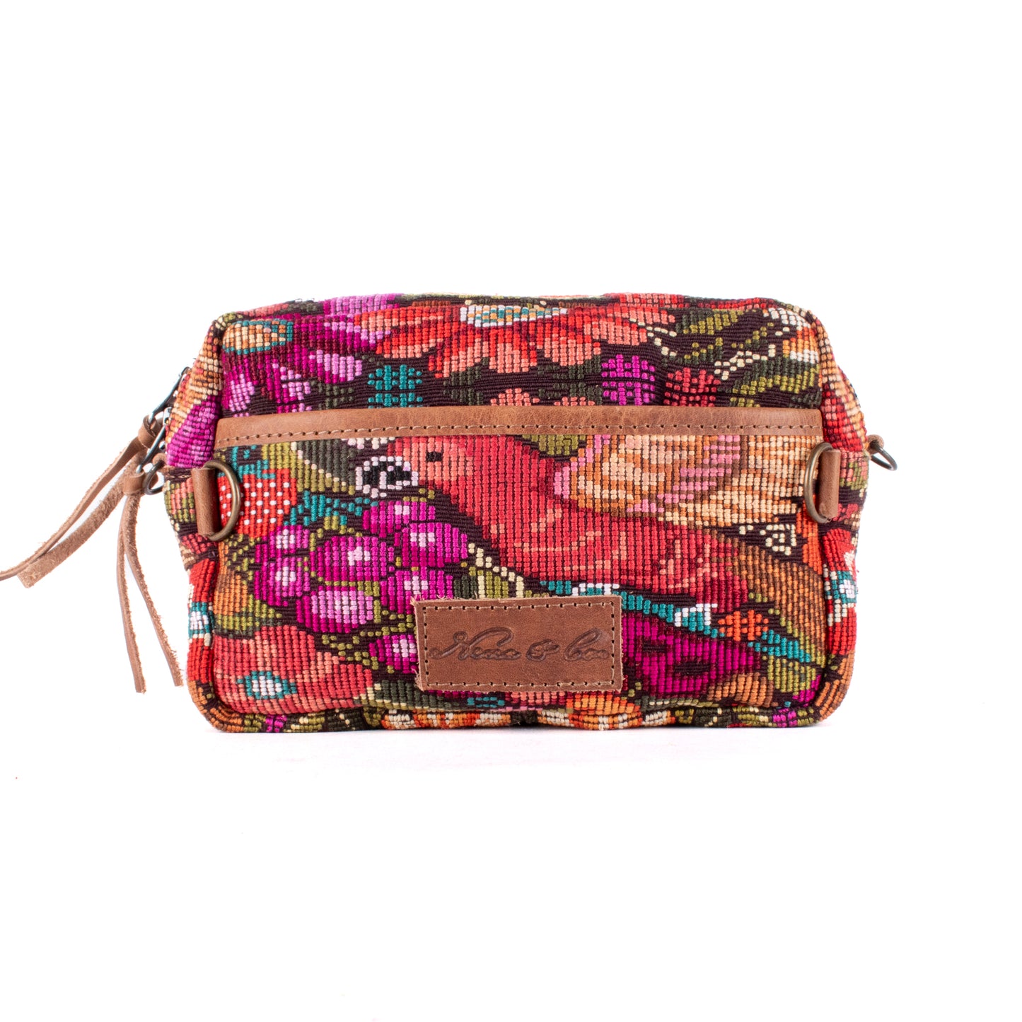 WANDER CROSSBODY SET - OOAK HUIPIL - FAWN - NO. 17917