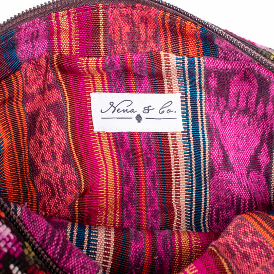 WANDER CROSSBODY SET - OOAK HUIPIL - FAWN - NO. 17917