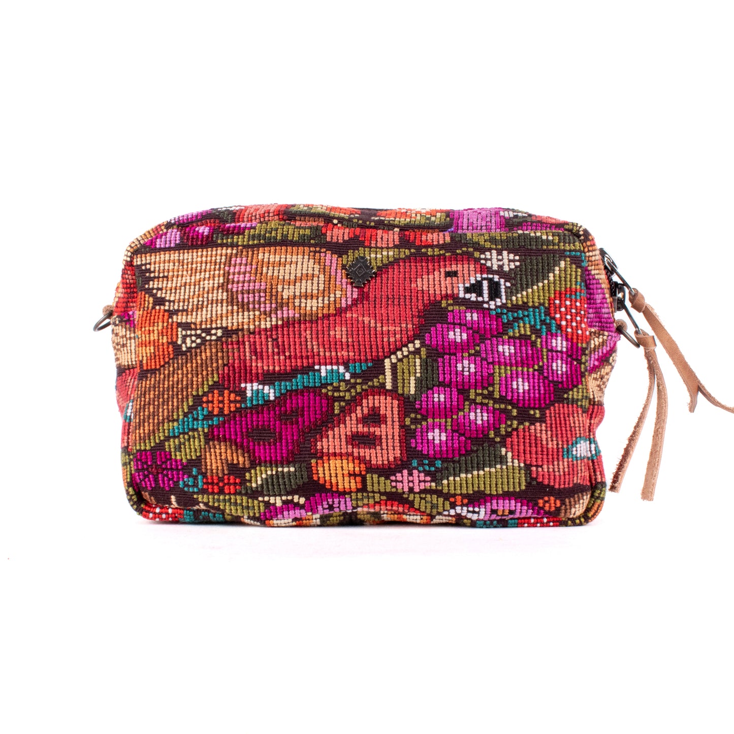 WANDER CROSSBODY SET - OOAK HUIPIL - FAWN - NO. 17917