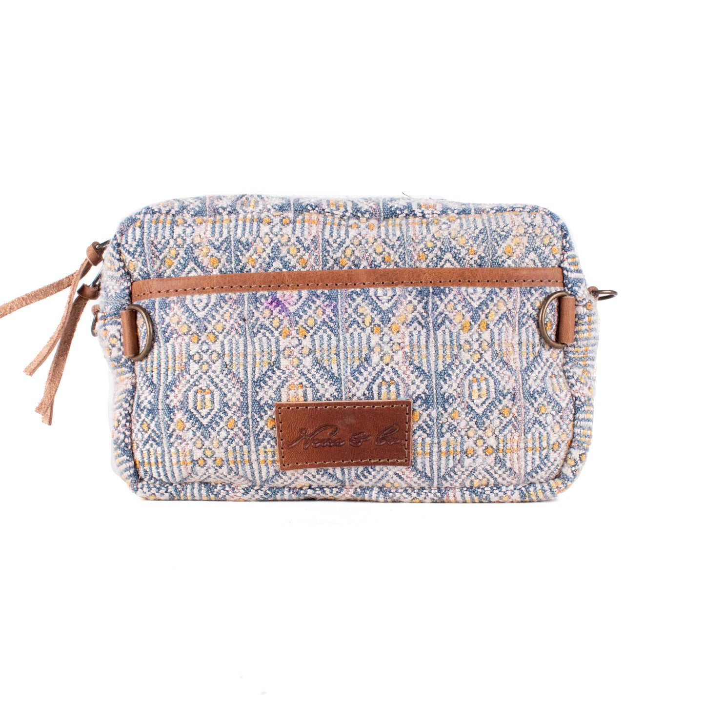 WANDER CROSSBODY SET - OOAK HUIPIL - FAWN - NO. 17918