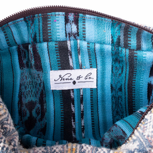 WANDER CROSSBODY SET - OOAK HUIPIL - FAWN - NO. 17918