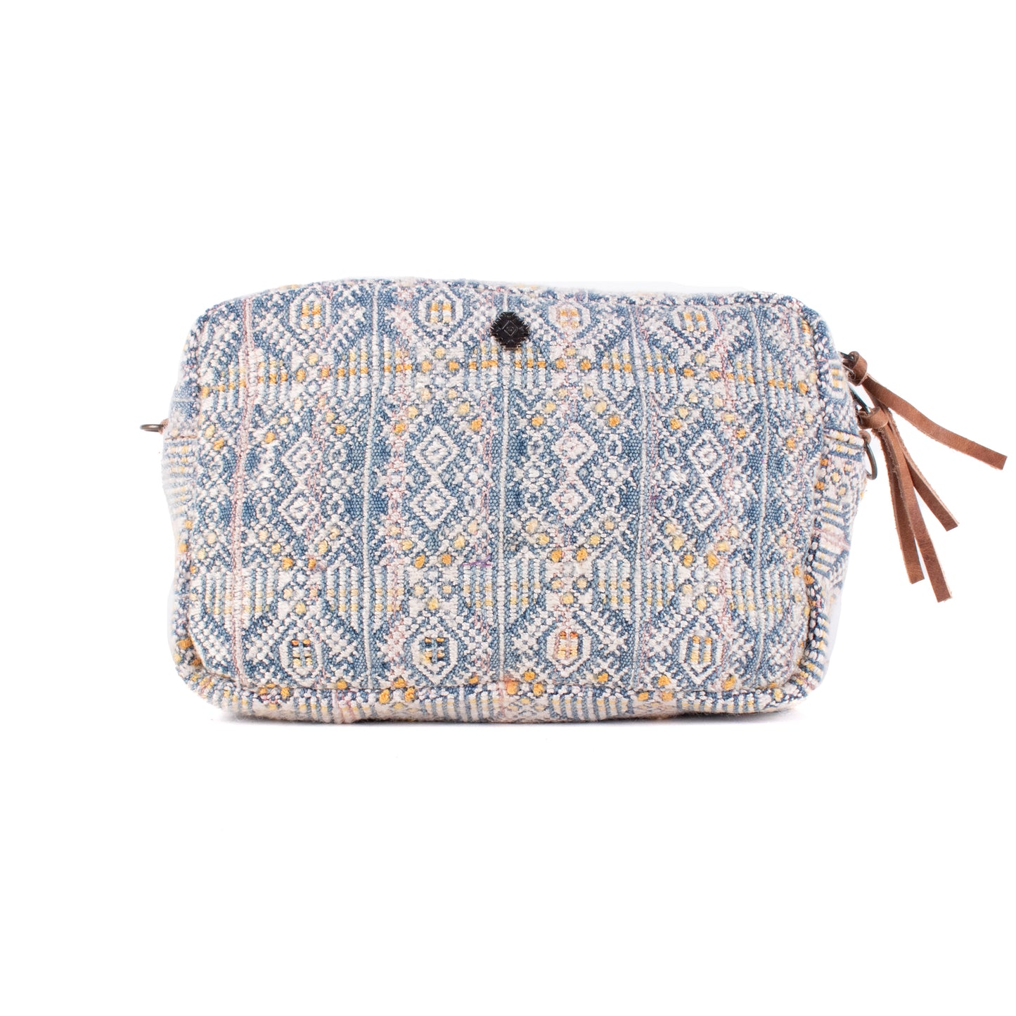 WANDER CROSSBODY SET - OOAK HUIPIL - FAWN - NO. 17918