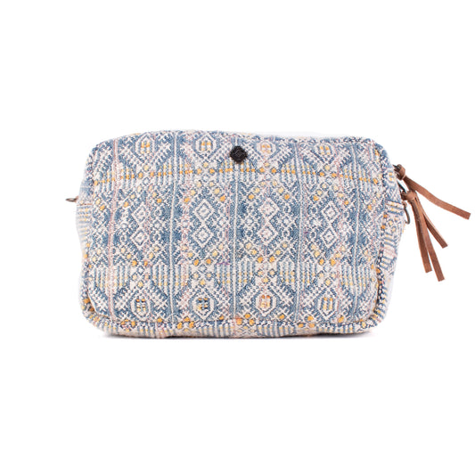 WANDER CROSSBODY SET - OOAK HUIPIL - FAWN - NO. 17918