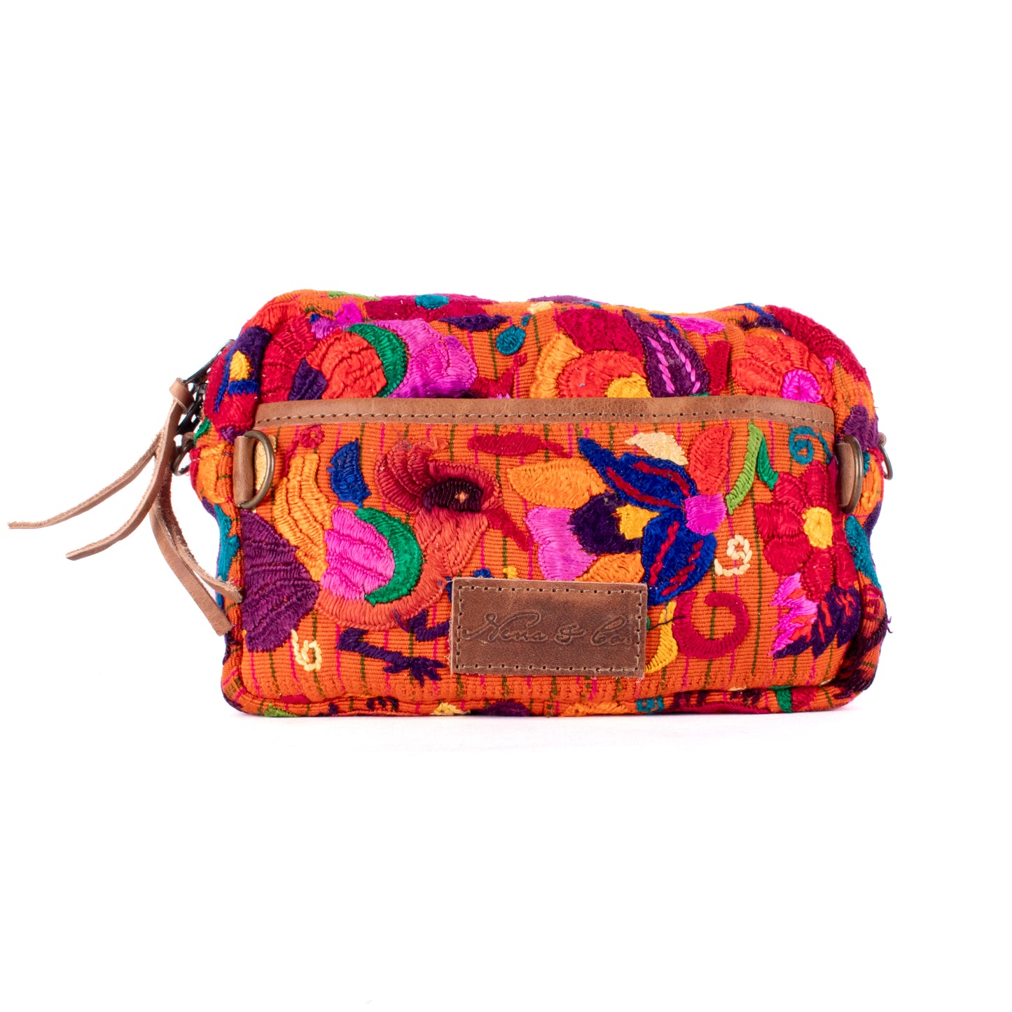 WANDER CROSSBODY SET - OOAK HUIPIL - FAWN - NO. 17919