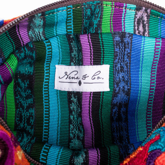 WANDER CROSSBODY SET - OOAK HUIPIL - FAWN - NO. 17919