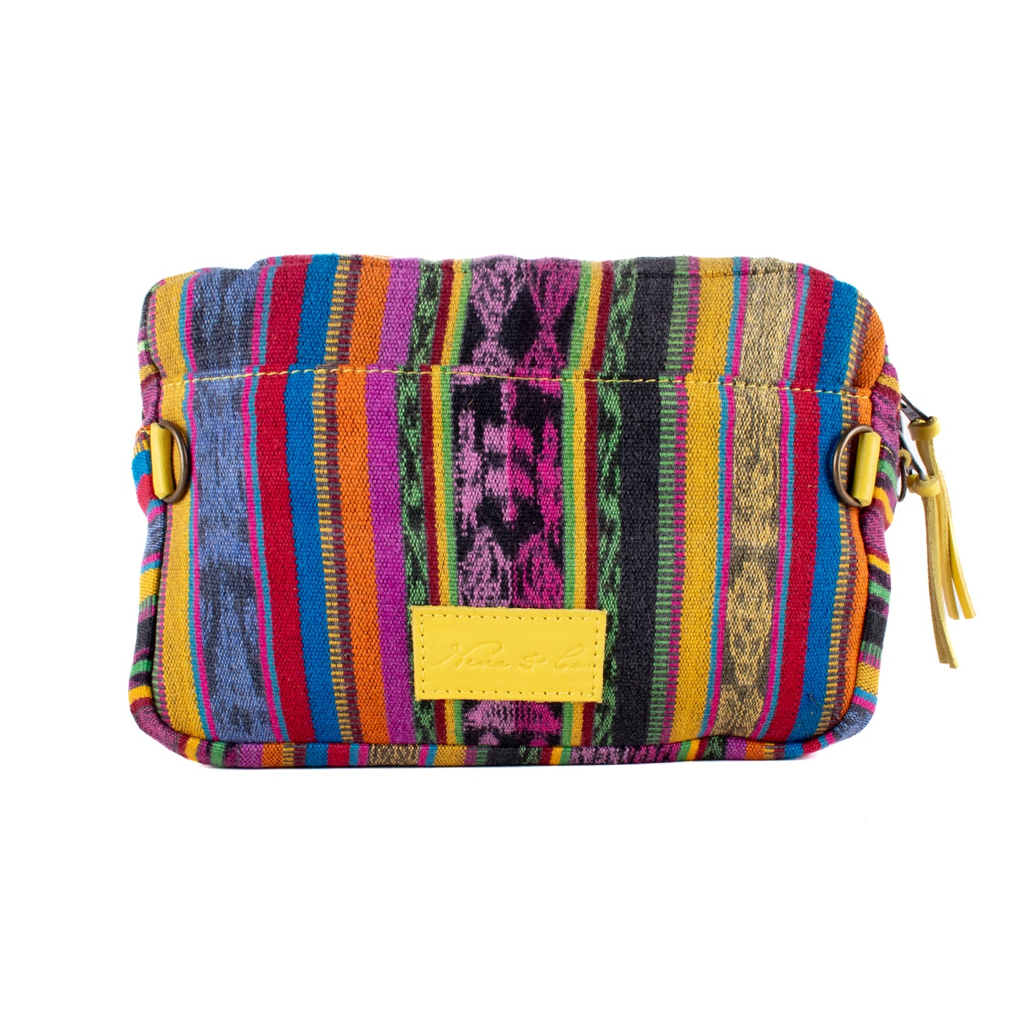 LARGE WANDER CROSSBODY BAG + STRAP SET - CORTE - CANARY - NO. 17978