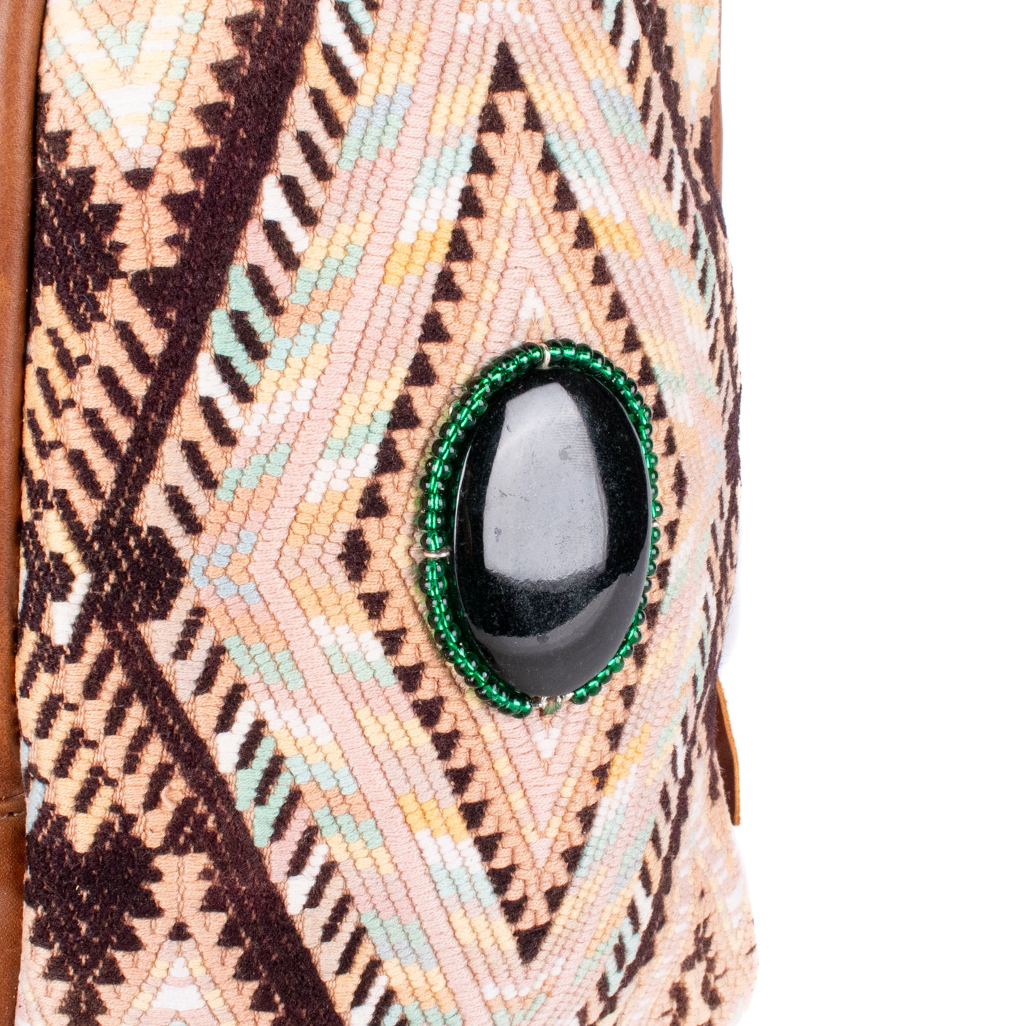 CROSSBODY SLING 2.0 - JADE - OOAK - CAFE - NO. 18006