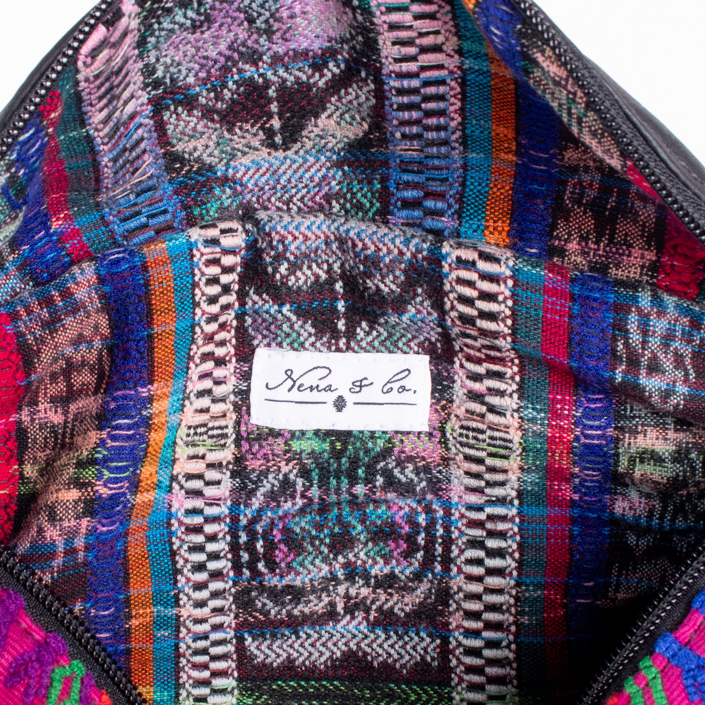 EL DON MANNY PACK - OOAK HUIPIL - BLACK - NO. 18038