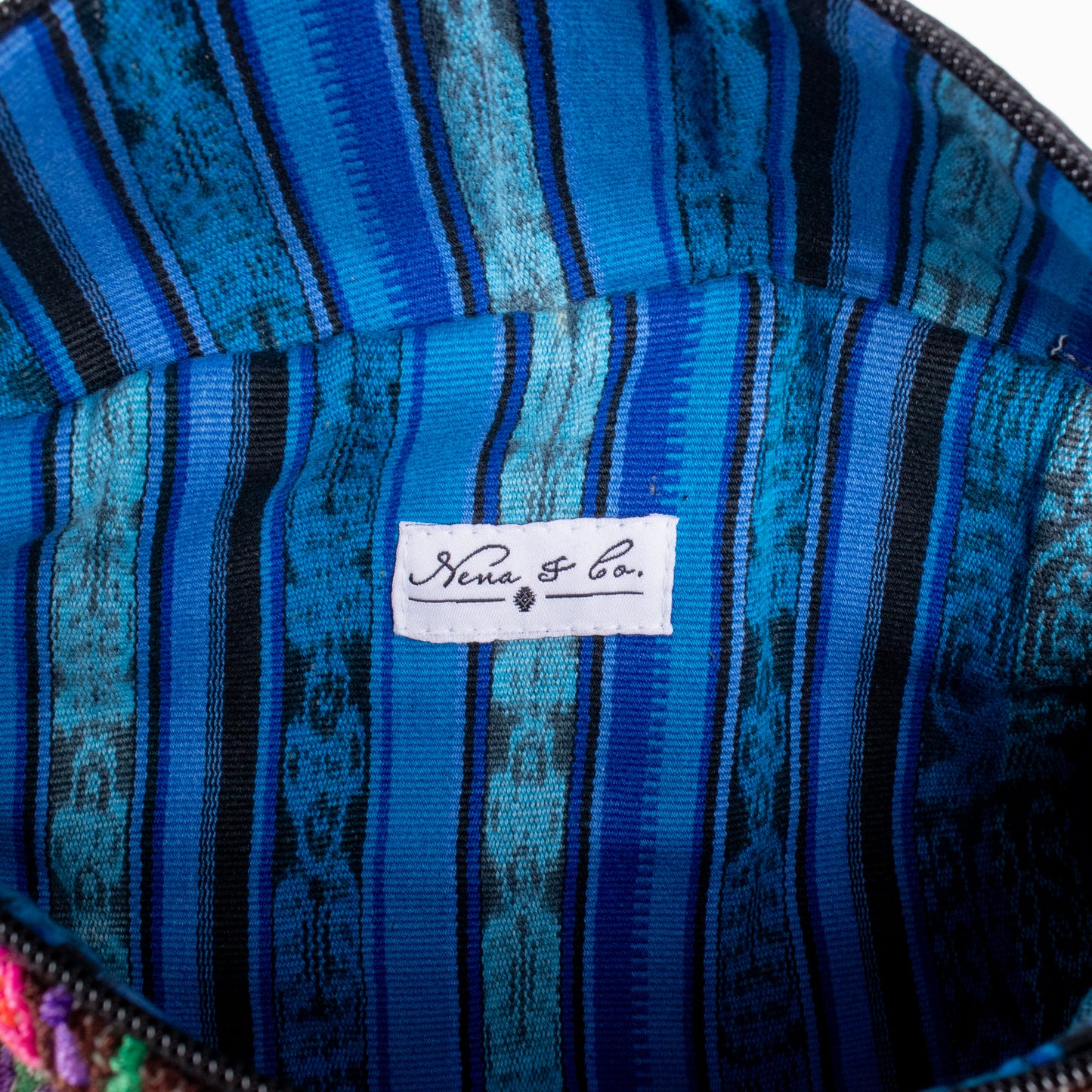 EL DON MANNY PACK - OOAK HUIPIL - BLACK - NO. 18039