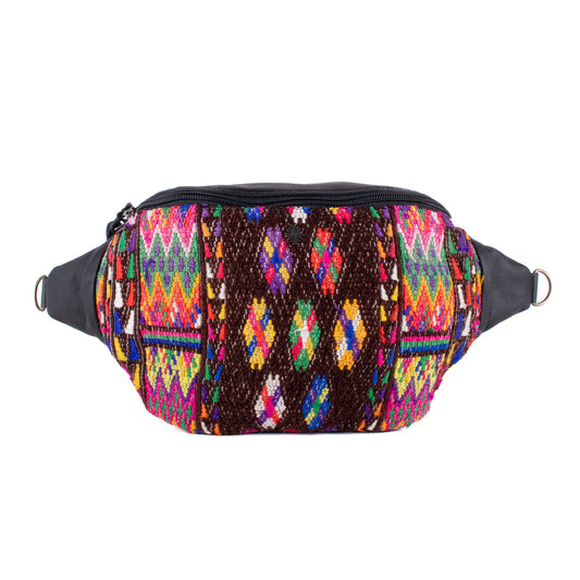 EL DON MANNY PACK - OOAK HUIPIL - BLACK - NO. 18039