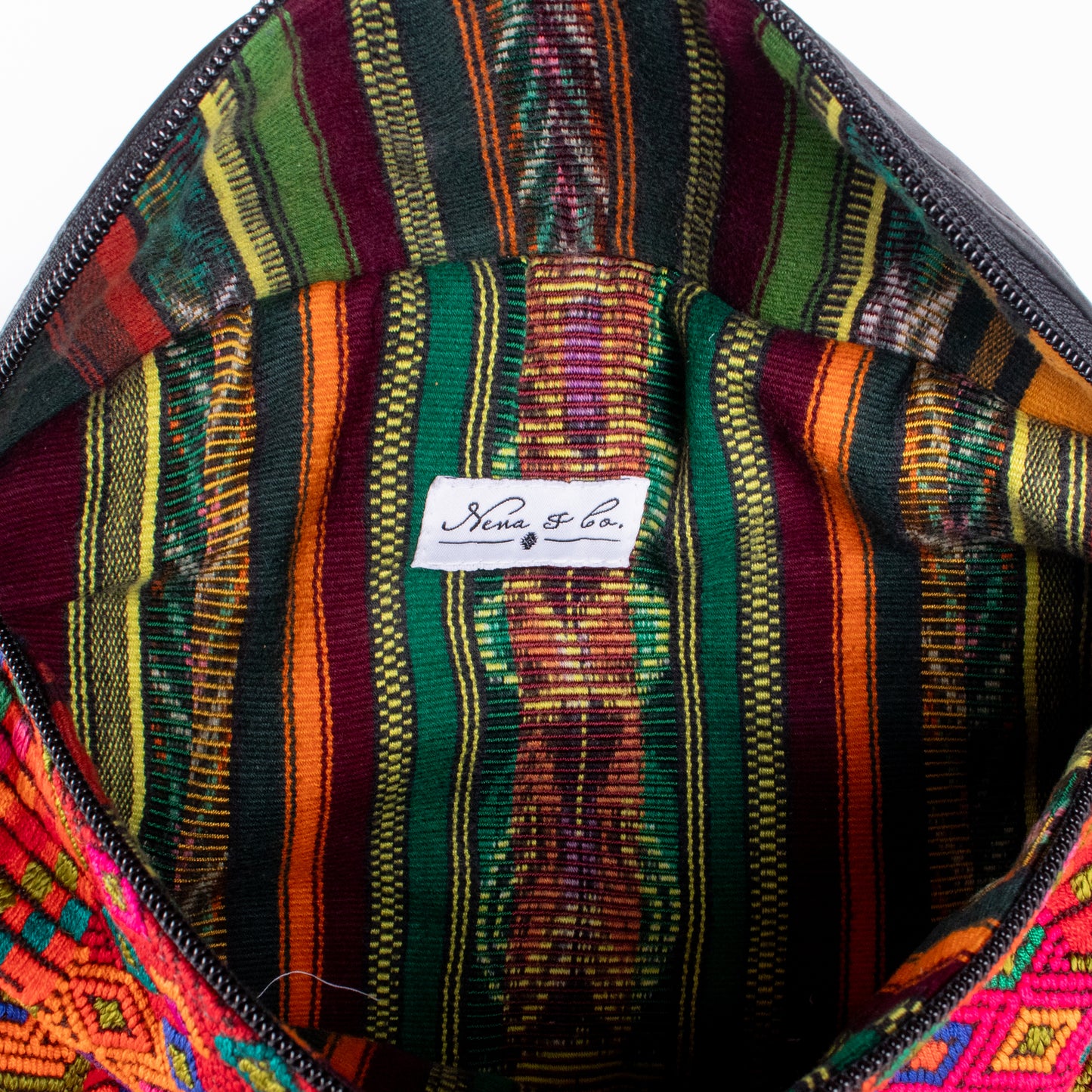 EL DON MANNY PACK - OOAK HUIPIL - BLACK - NO. 18042