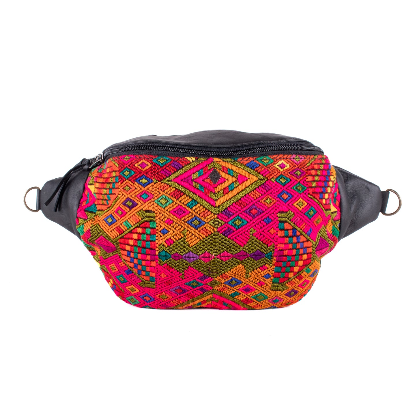 EL DON MANNY PACK - OOAK HUIPIL - BLACK - NO. 18042