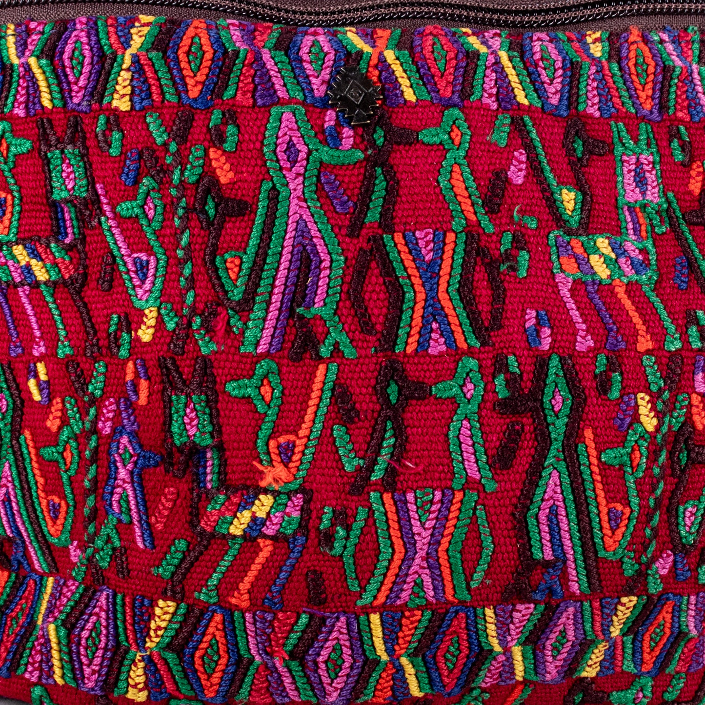 EL DON MANNY PACK - OOAK HUIPIL - PLUM - NO. 18061