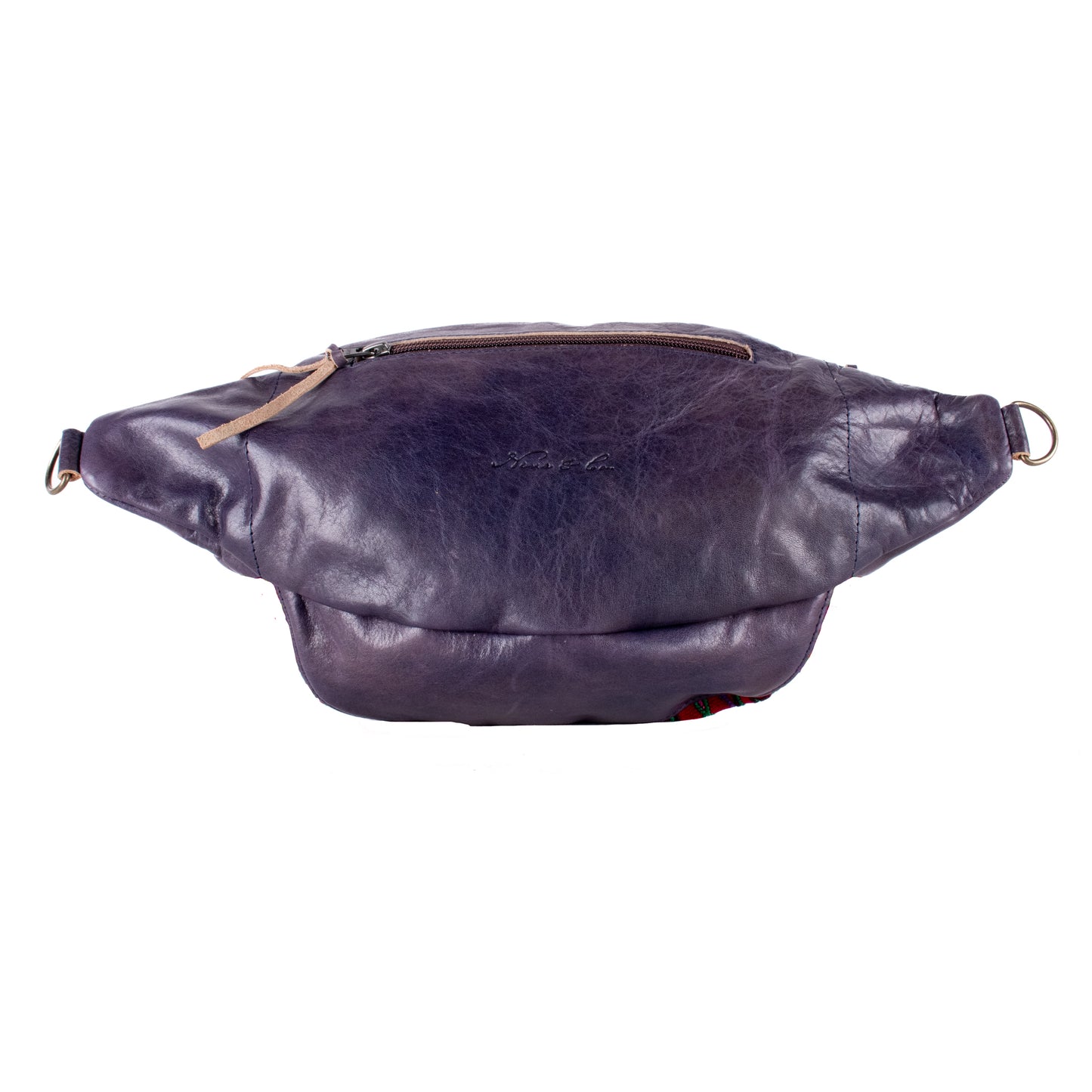 EL DON MANNY PACK - OOAK HUIPIL - PLUM - NO. 18061