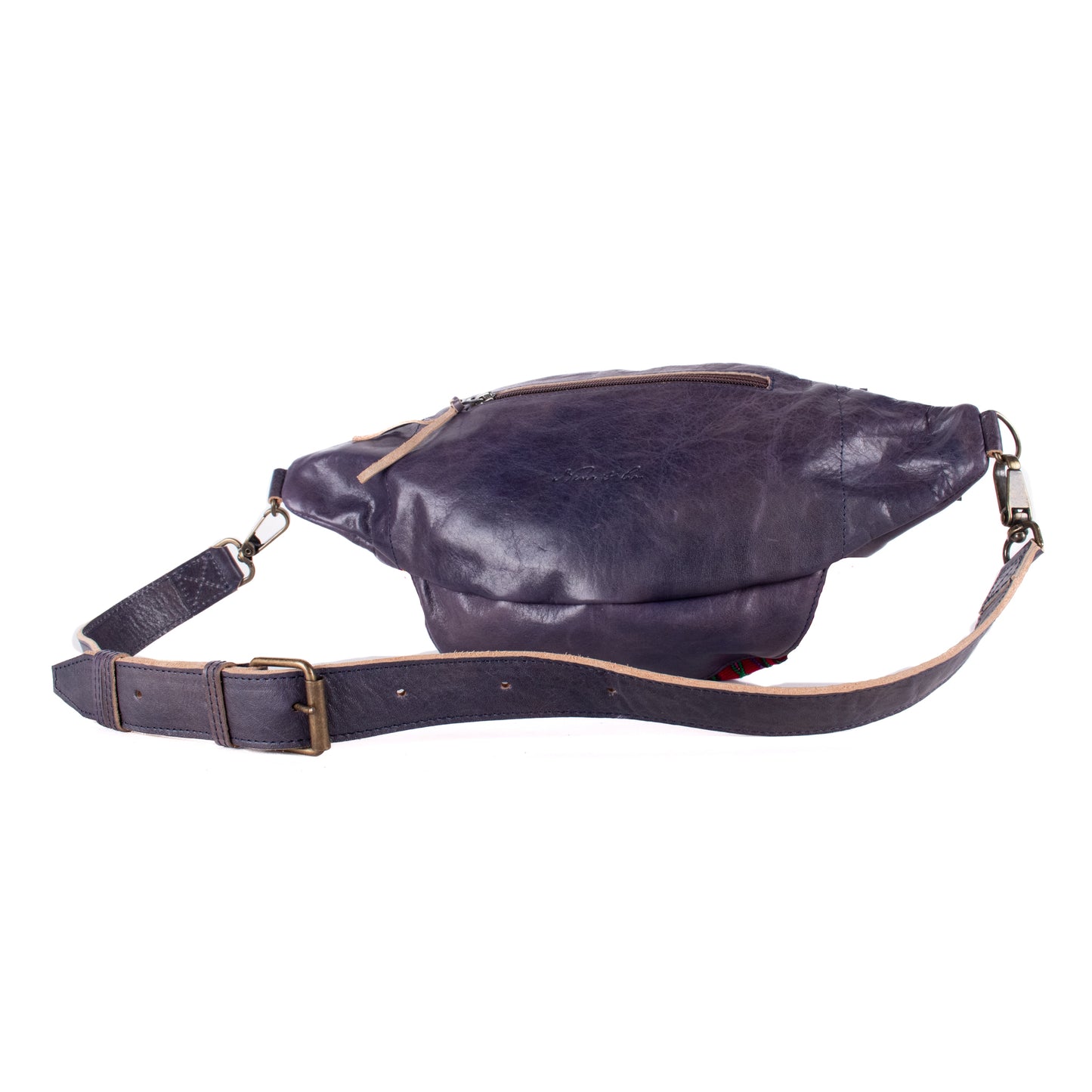 EL DON MANNY PACK - OOAK HUIPIL - PLUM - NO. 18061