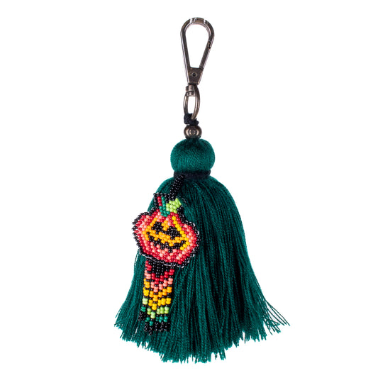 CLASSIC TASSEL - BEADED PUMPKIN