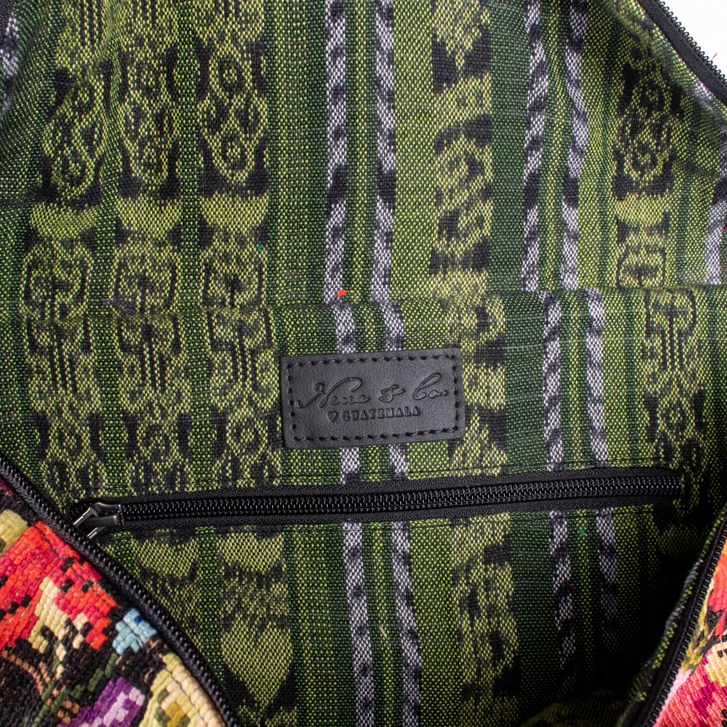 ETHAN BAG - OOAK HUIPIL - BLACK - NO. 18136