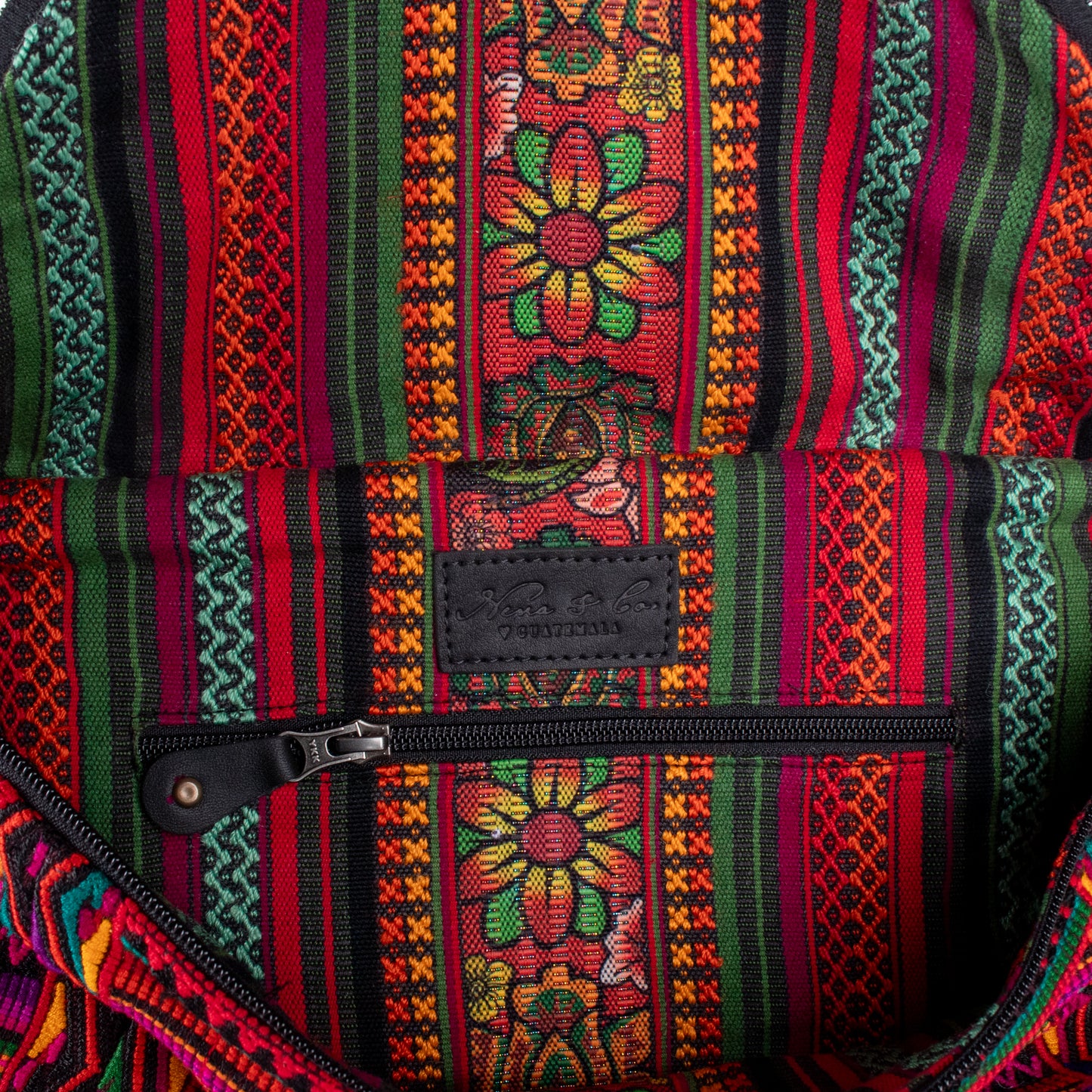 ETHAN BAG - OOAK HUIPIL - BLACK - NO. 18137