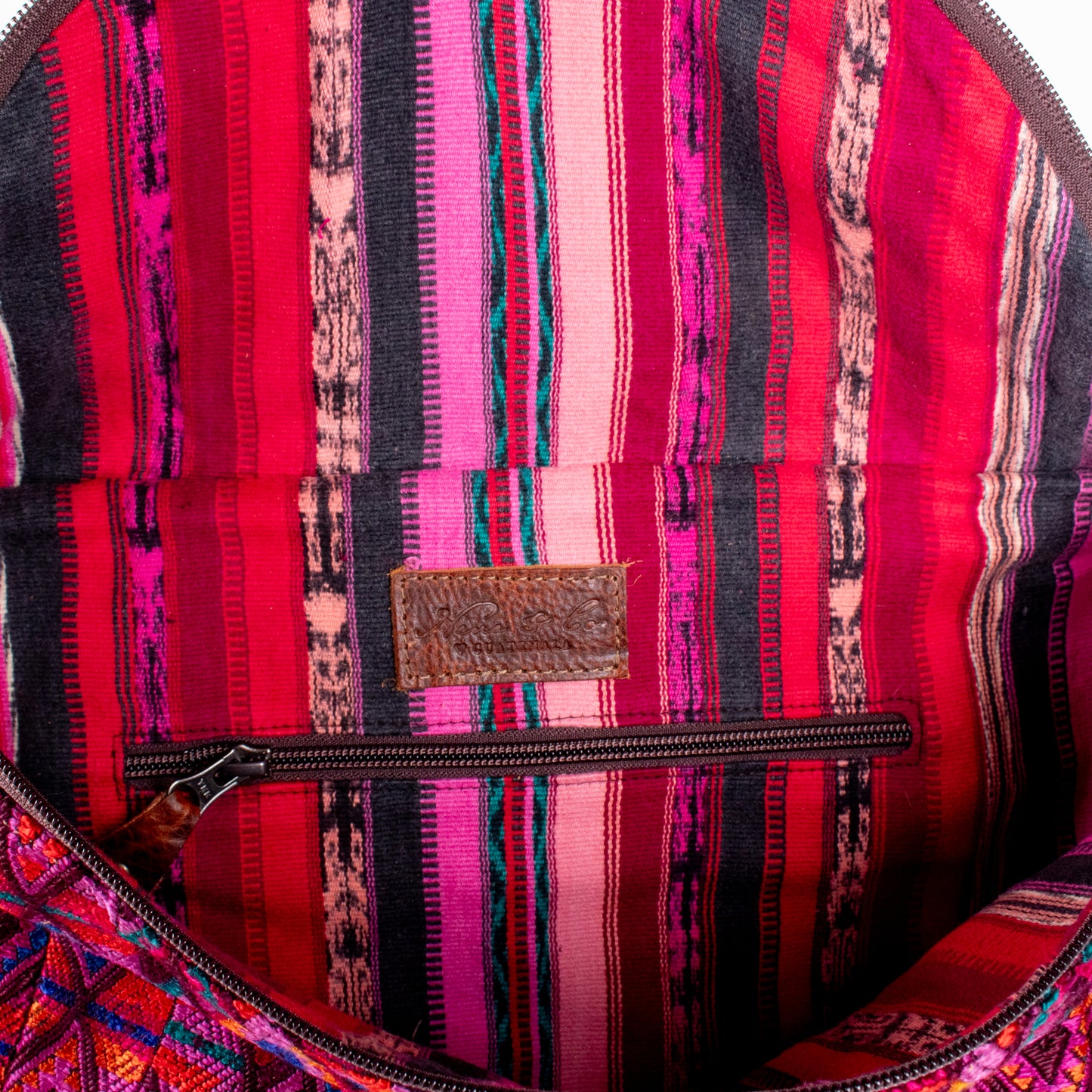 ETHAN BAG - OOAK HUIPIL - HONEY - NO. 18139