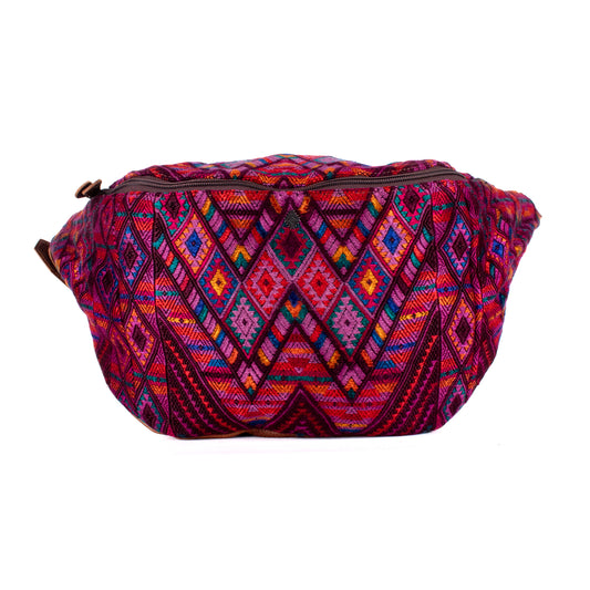 ETHAN BAG - OOAK HUIPIL - HONEY - NO. 18139