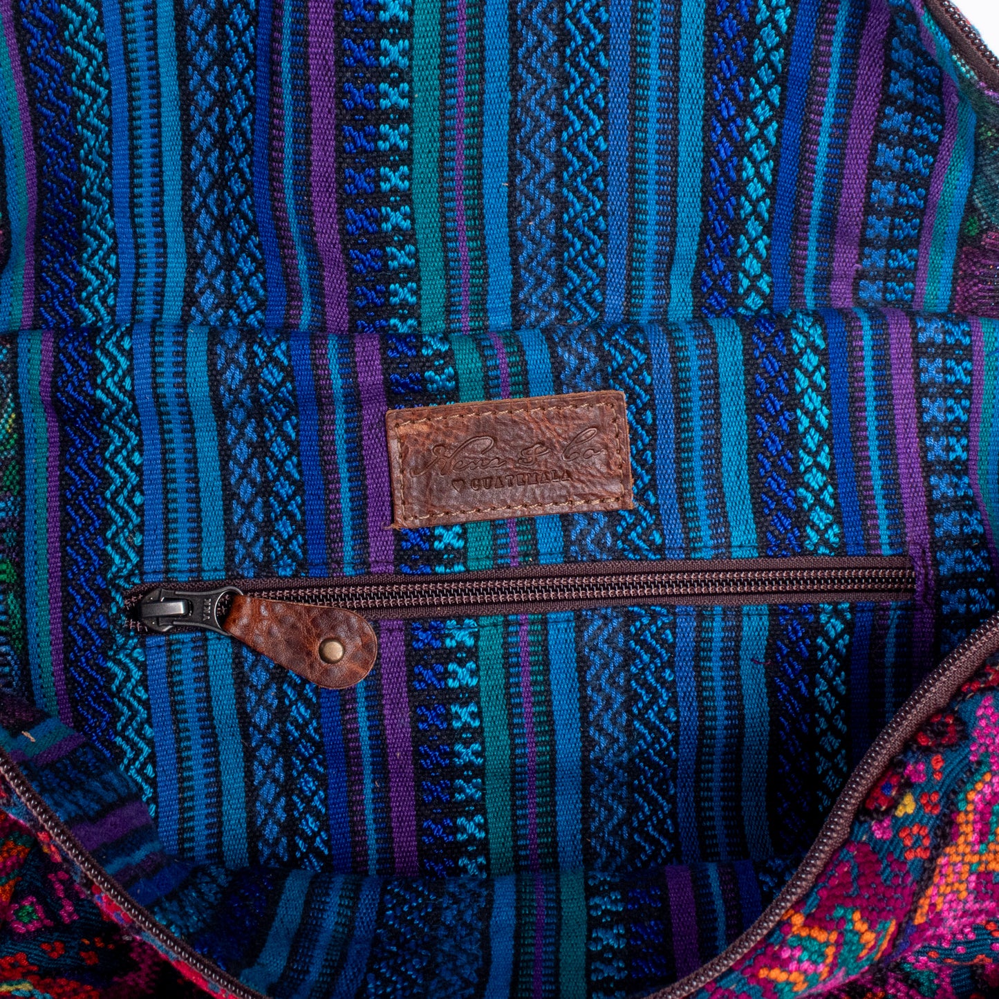 ETHAN BAG - OOAK HUIPIL - HONEY - NO. 18140