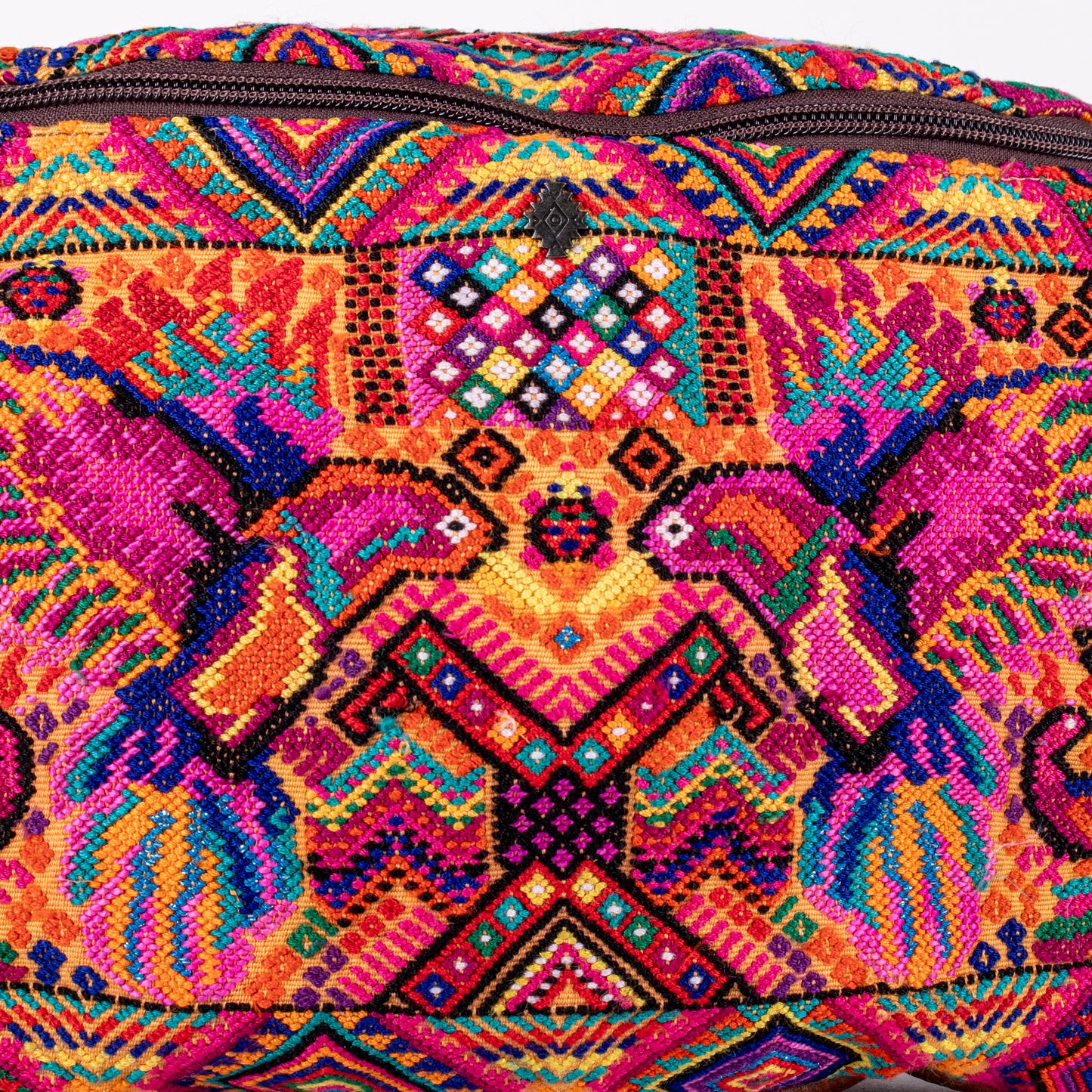 ETHAN BAG - OOAK HUIPIL - HONEY - NO. 18141