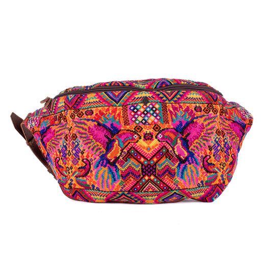 ETHAN BAG - OOAK HUIPIL - HONEY - NO. 18141