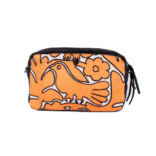 WANDER CROSSBODY SET - OTOMÍ TEXTILE - BLACK - NO. 18204