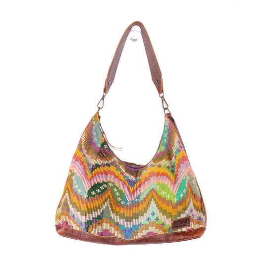 PENELOPE BAG - H&S MOON & STARS - HONEY - NO. 18214