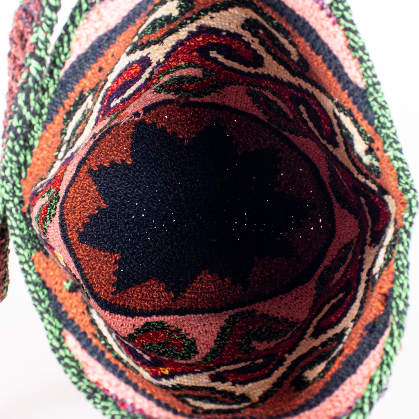 CROCHETED SHOULDER BAG - NO. 18216