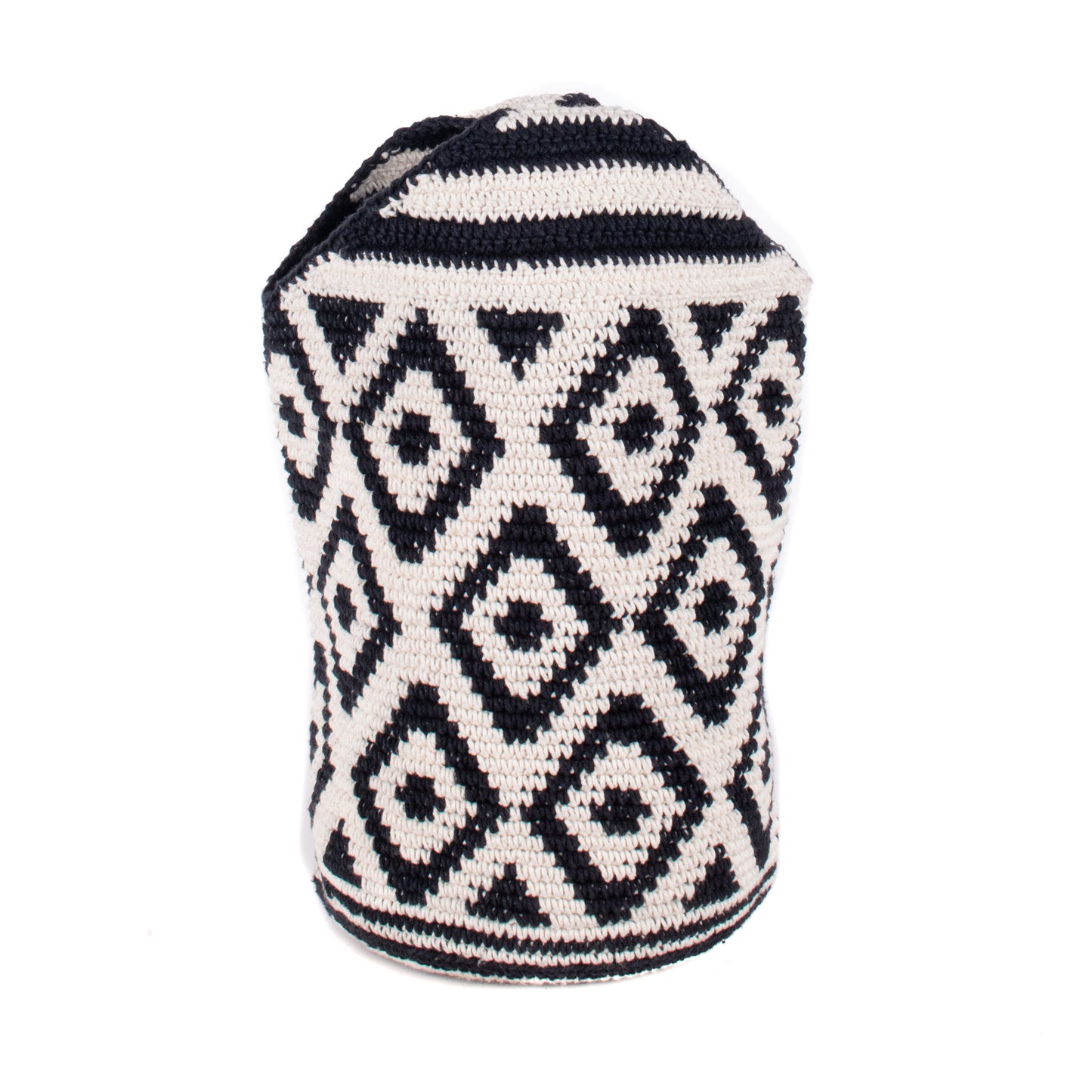 CROCHETED SHOULDER BAG - NO. 18217