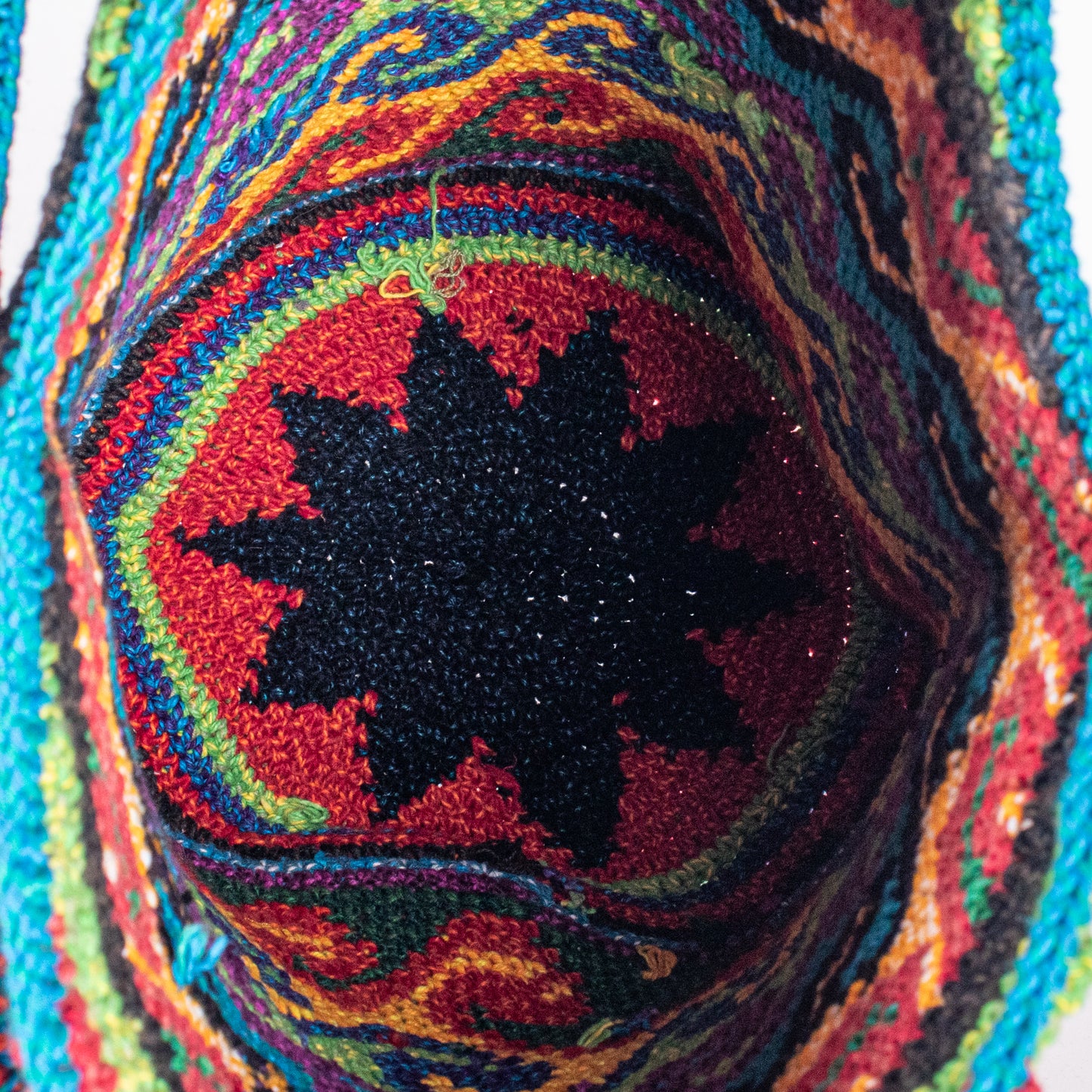 CROCHETED SHOULDER BAG - NO. 18219