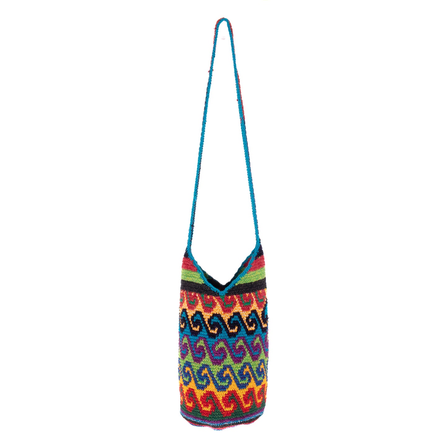 CROCHETED SHOULDER BAG - NO. 18219