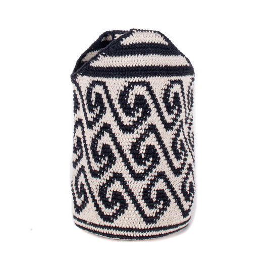 CROCHETED SHOULDER BAG - NO. 18220