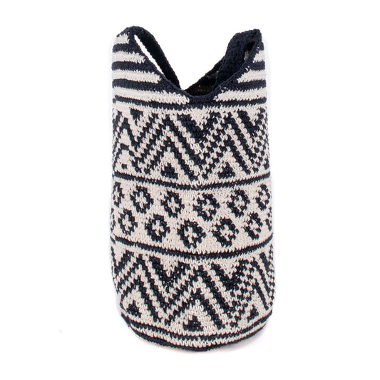 CROCHETED SHOULDER BAG - NO. 18222