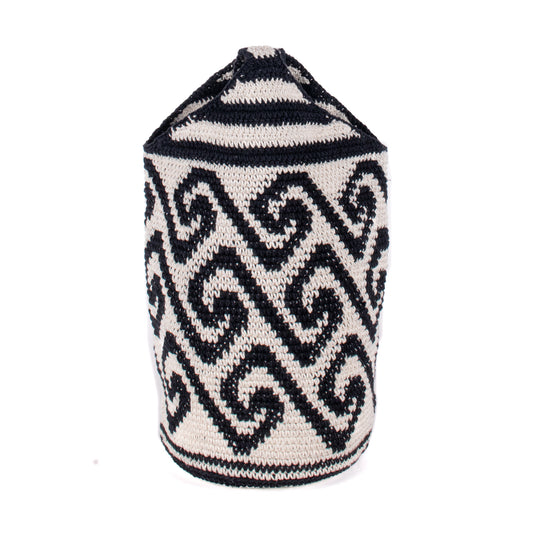 CROCHETED SHOULDER BAG - NO. 18224