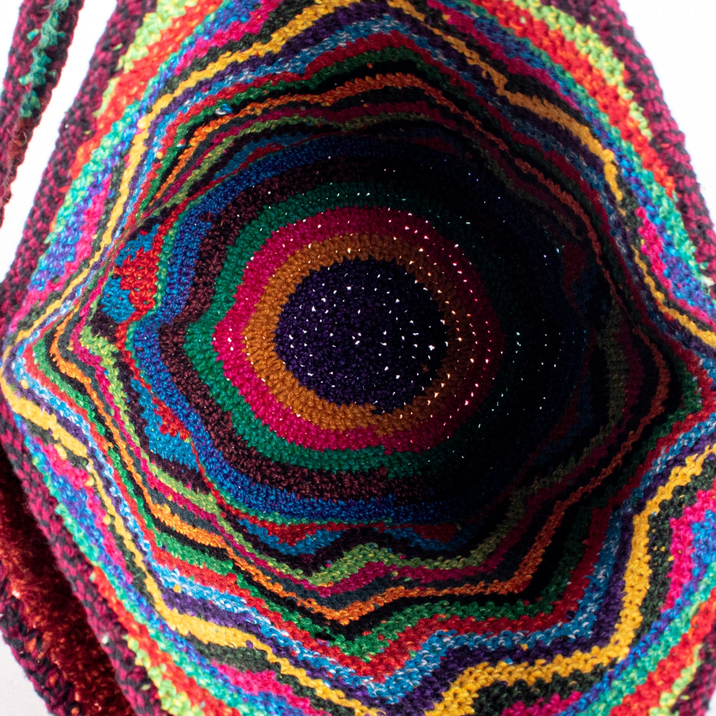 CROCHETED SHOULDER BAG - NO. 18226