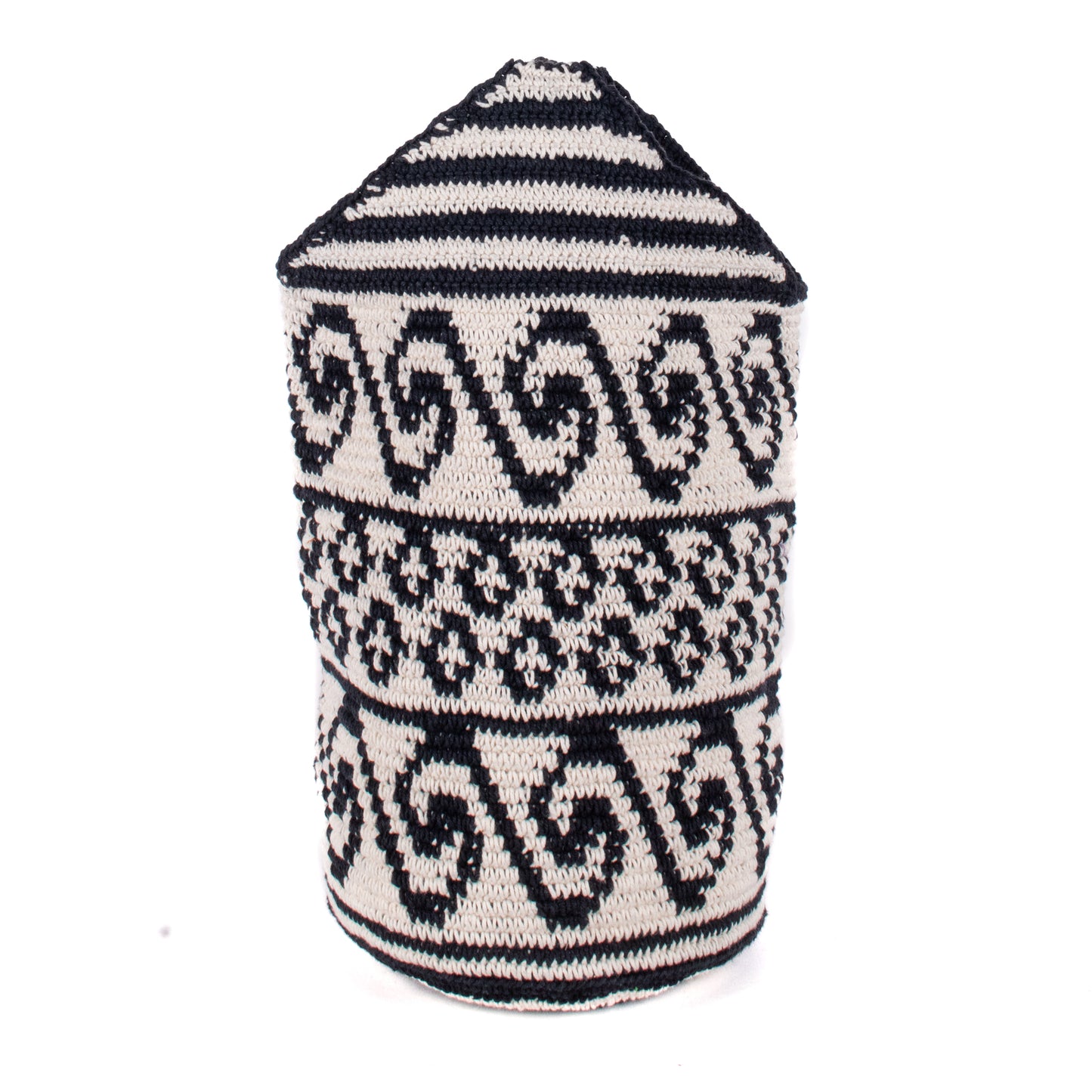 CROCHETED SHOULDER BAG - NO. 18228