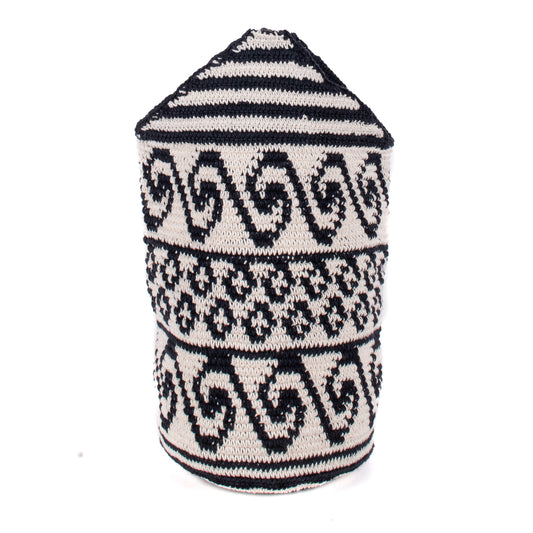 CROCHETED SHOULDER BAG - NO. 18228