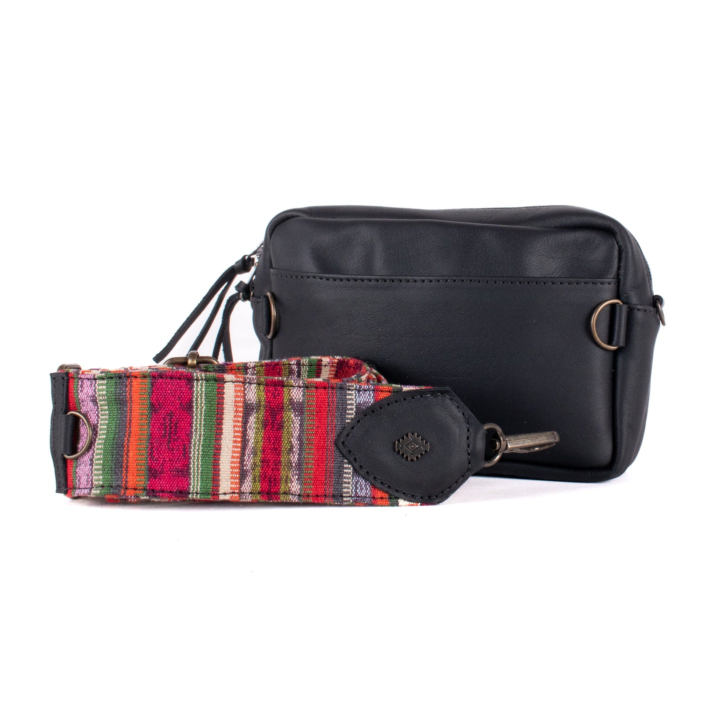 LARGE WANDER SET - JADE - OOAK HUIPIL - BLACK - NO. 18236