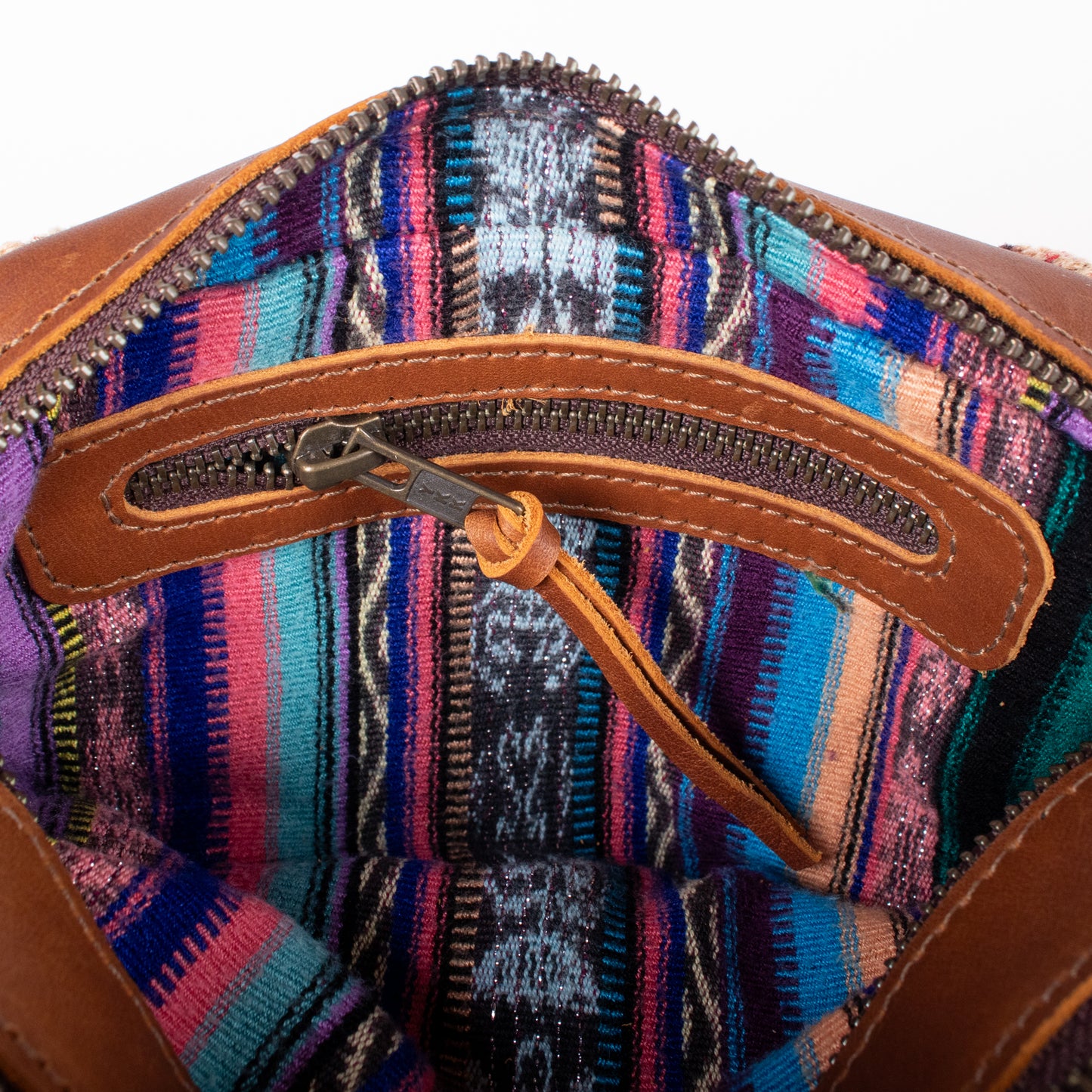 ESSENTIALS BAG - OOAK HUIPIL - CAFE - NO. 18244