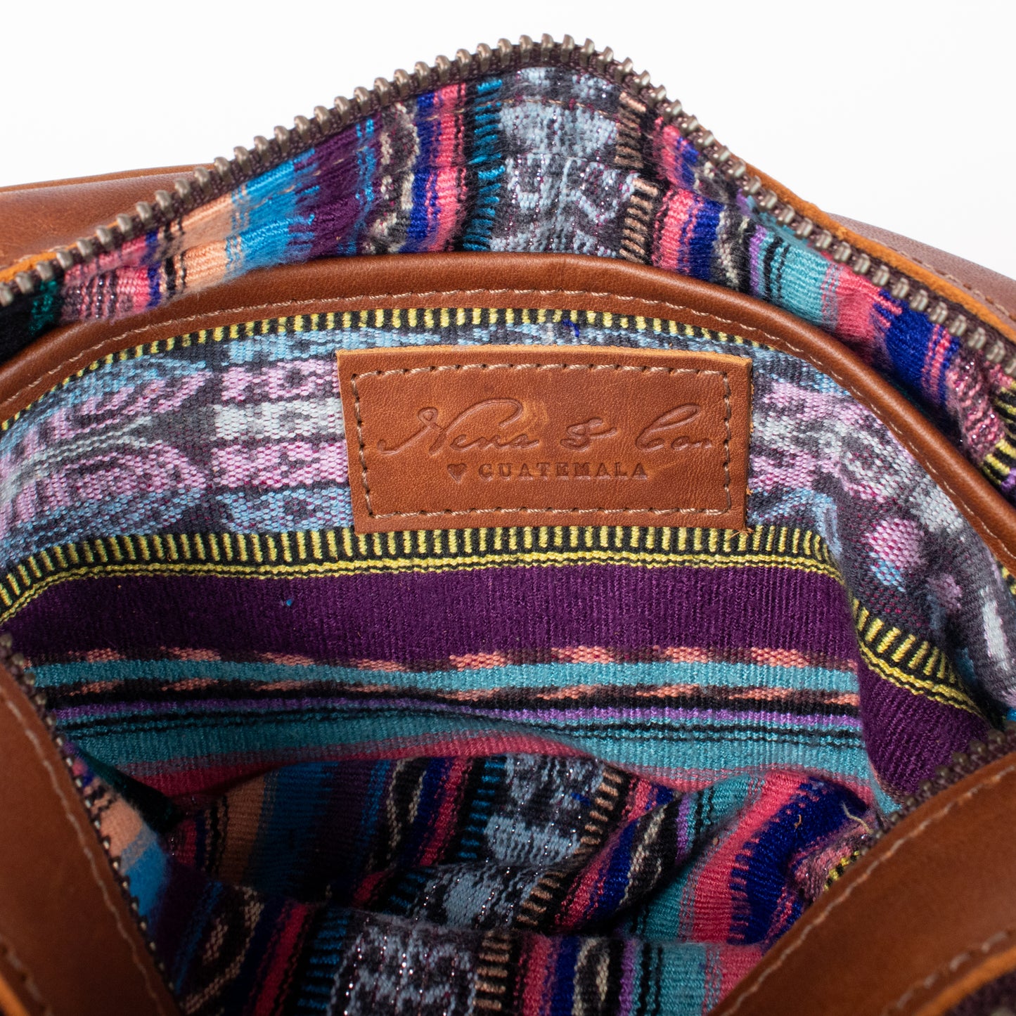 ESSENTIALS BAG - OOAK HUIPIL - CAFE - NO. 18244