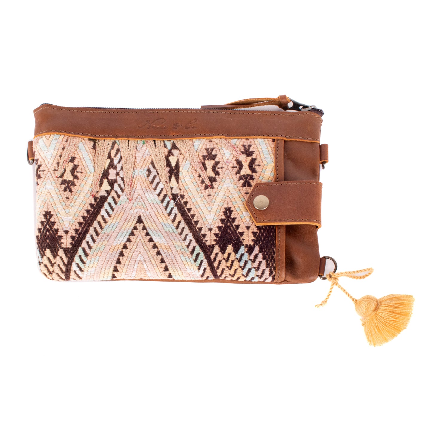 EVERYTHING CLUTCH - OOAK HUIPIL - CAFE - NO. 18245